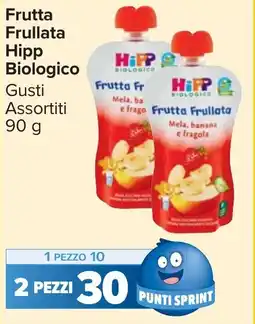 Carrefour Market Frutta Frullata Hipp Biologico offerta
