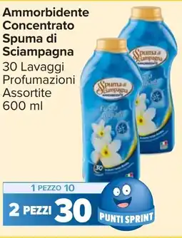 Carrefour Market Ammorbidente Concentrato Spuma di Sciampagna offerta