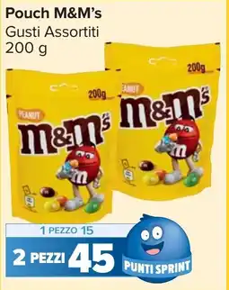 Carrefour Market Pouch M&M's offerta