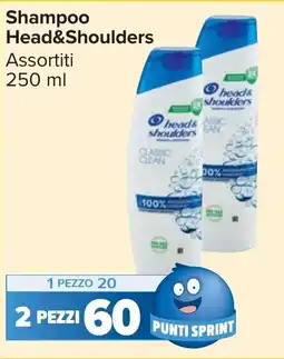 Carrefour Market Shampoo Head&Shoulders offerta