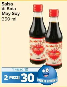 Carrefour Market Salsa di Soia May Soy offerta