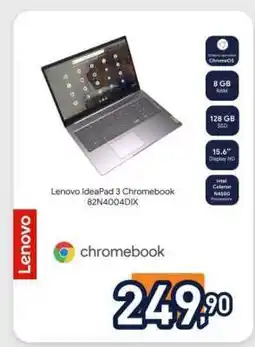 Unieuro Lenovo IdeaPad 3 Chromebook 82N4004DIX offerta