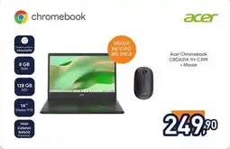 Unieuro Acer Chromebook CBOA314-1H-C39R + Mouse offerta