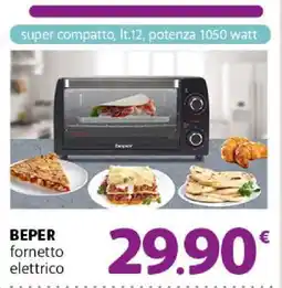 Famila BEPER fornetto elettrico offerta