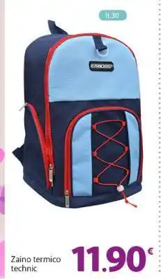 Famila Zaino termico technic offerta