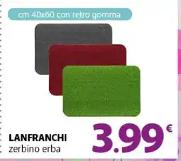 Famila LANFRANCHI zerbino erba offerta