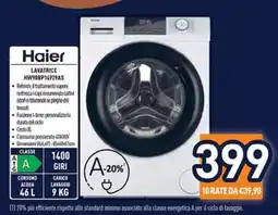 Unieuro Haier Lavatrice HW90BP12929AS offerta