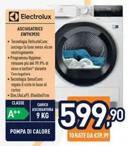 Unieuro Electrolux EW7H392G offerta