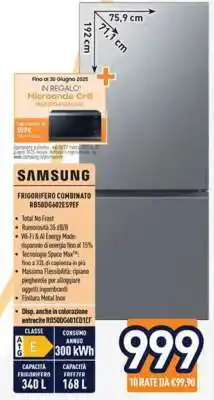 Unieuro Samsung Frigorifero Combinato RB50D602E9SEF offerta