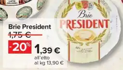 Carrefour Brie President offerta