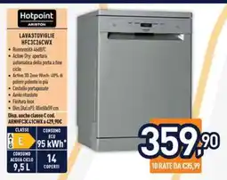 Unieuro Hotpoint Ariston Lavastoviglie HF3C26WX offerta