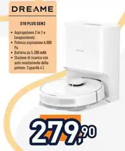 Unieuro DREAME D10 PLUS GEN2 offerta