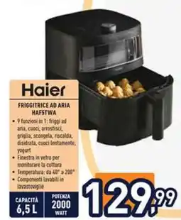 Unieuro Haier FRIGGITRICE AD ARIA HAFSTWA offerta