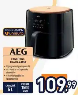 Unieuro AEG Friggitrice ad Aria AAF5B offerta