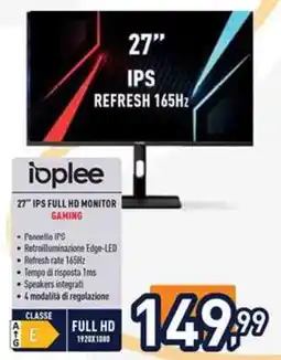 Unieuro Iplee 27 IPS Full HD Monitor offerta
