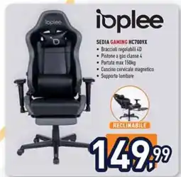 Unieuro Sedia Gaming HC7009X offerta