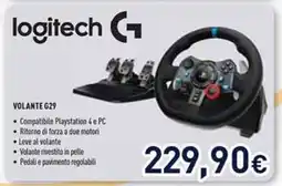 Unieuro Logitech G29 offerta