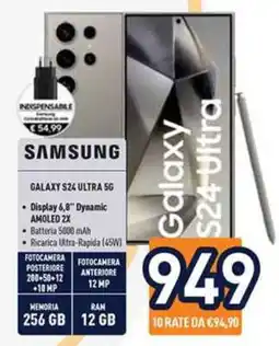 Unieuro Samsung Galaxy S24 Ultra 5G offerta