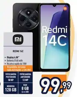 Unieuro Redmi 14C offerta