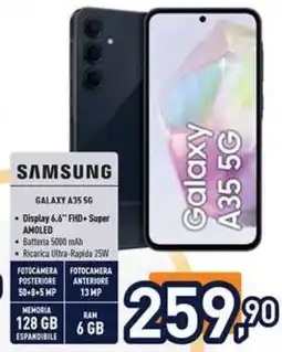 Unieuro SAMSUNG GALAXY A35 5G offerta