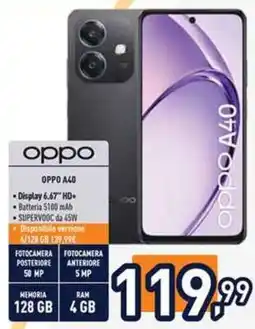 Unieuro OPPO A40 offerta