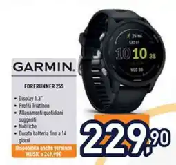 Unieuro GARMIN FORERUNNER 255 offerta