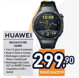 Unieuro HUAWEI WATCH GT5 PRO (46MM) offerta