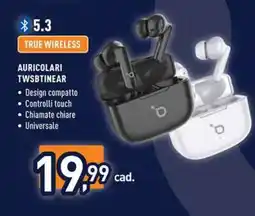 Unieuro AURICOLARI TWSBTINEAR offerta