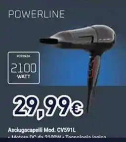 Unieuro Asciugacapelli Mod. CV591L offerta