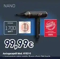 Unieuro Asciugacapelli Mod. HY8310 offerta