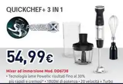 Unieuro QUICKCHEF+ 3 IN 1 offerta