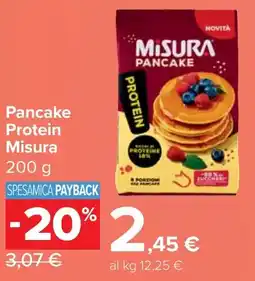 Carrefour Market Pancake Protein Misura offerta