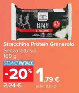 Carrefour Market Stracchino Protein Granarolo offerta