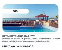 Carrefour Market Hotel costa lindia beach offerta
