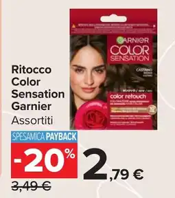 Carrefour Market Ritocco Color Sensation Garnier offerta