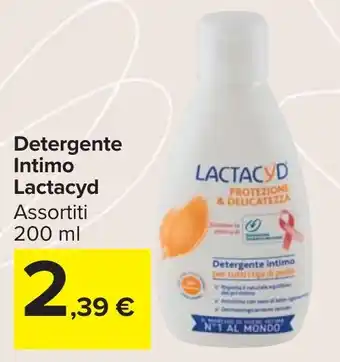 Carrefour Market Detergente Intimo Lactacyd offerta