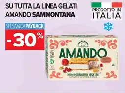 Carrefour Su tutta la linea gelati amando SAMMONTANA offerta