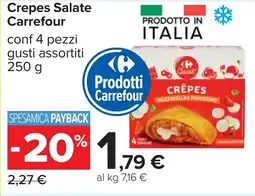 Carrefour Crepes Salate Carrefour offerta