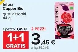 Carrefour Infusi Cupper Bio offerta