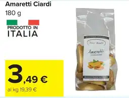 Carrefour Amaretti Ciardi offerta