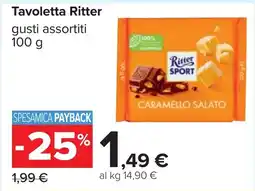 Carrefour Tavoletta Ritter offerta