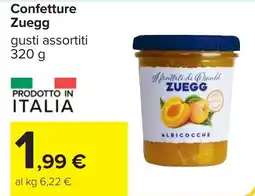 Carrefour Confetture Zuegg offerta