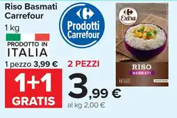 Carrefour Riso Basmati Carrefour offerta