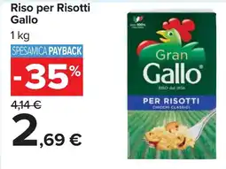 Carrefour Riso per Risotti Gallo offerta