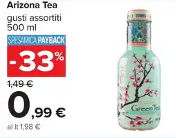 Carrefour Arizona Tea offerta