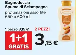 Carrefour Bagnodoccia Spuma di Sciampagna offerta