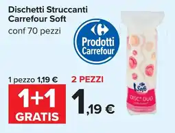 Carrefour Dischetti Struccanti Carrefour Soft offerta