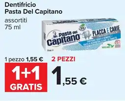 Carrefour Dentifricio Pasta Del Capitano offerta