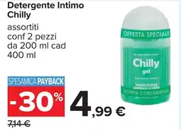 Carrefour Detergente Intimo Chilly offerta