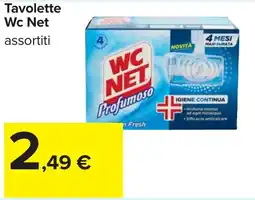 Carrefour Tavolette Wc Net offerta